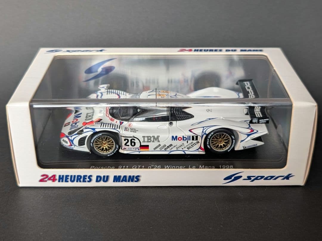 スパーク 1/43 ポルシェ 911 GT1 #26 1998 ル・マン24優勝