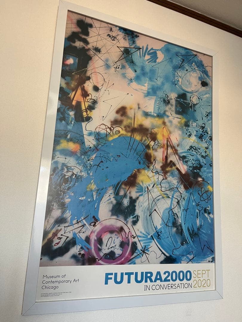 Futura 2000 「IN CONVERSATION 2020」ポスター額付