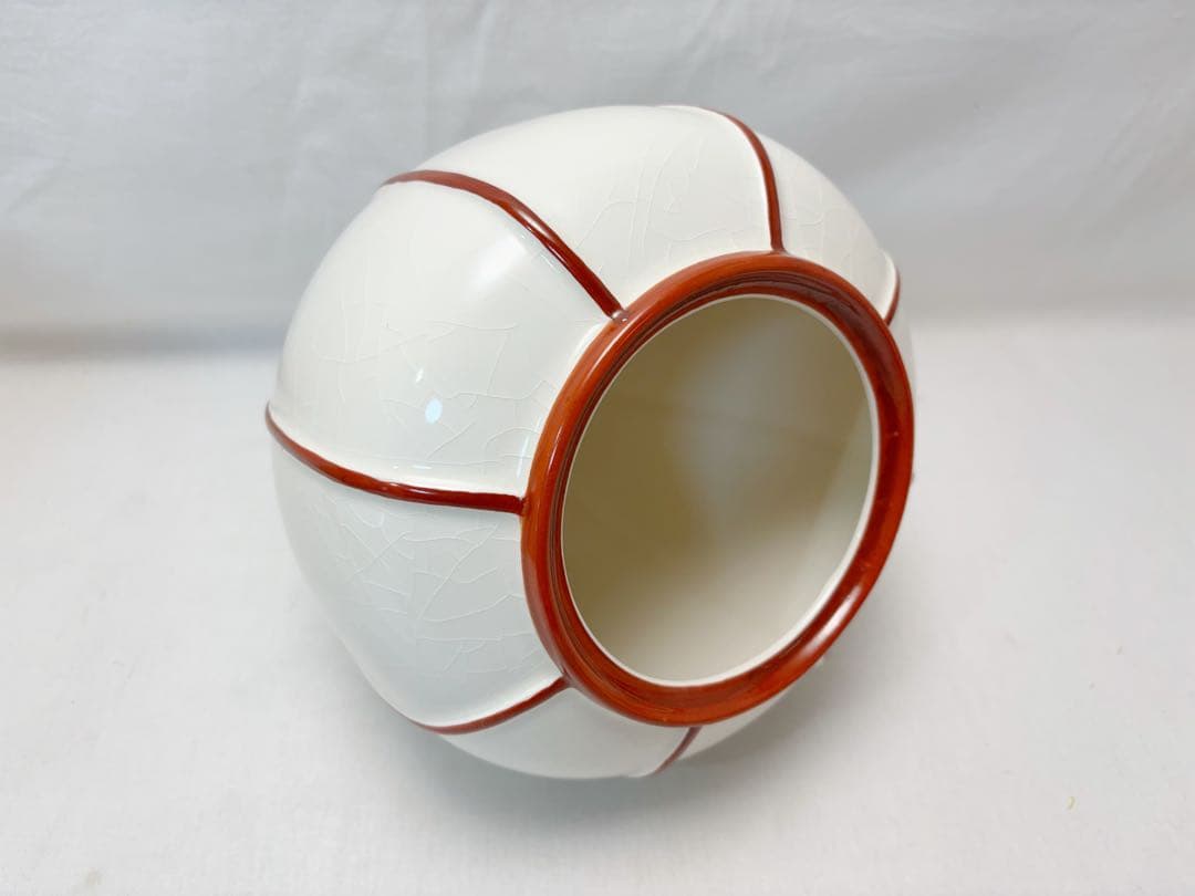 未使用 茶道具 楽山作 雪洞水指 塗り蓋 作家物 煎茶道具 水屋道具 共箱