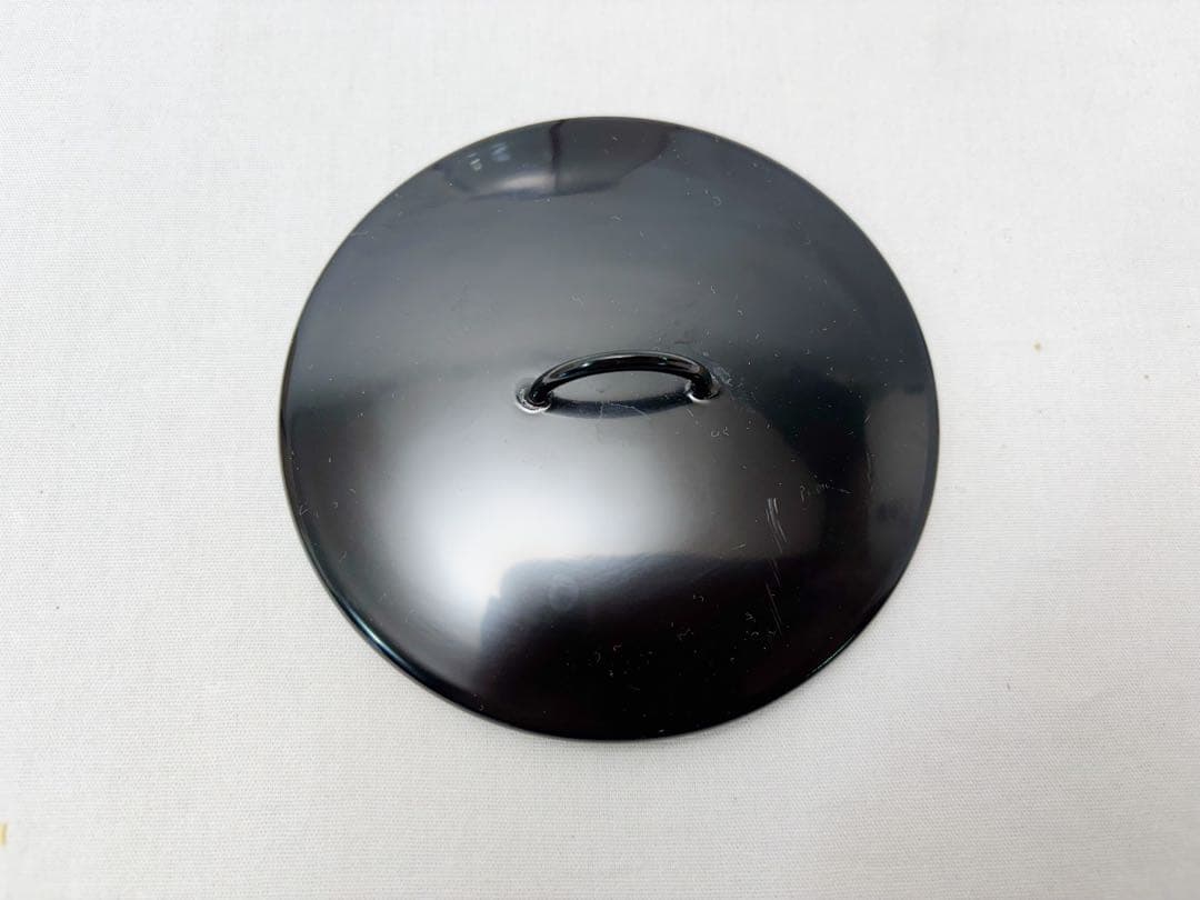 未使用 茶道具 楽山作 雪洞水指 塗り蓋 作家物 煎茶道具 水屋道具 共箱