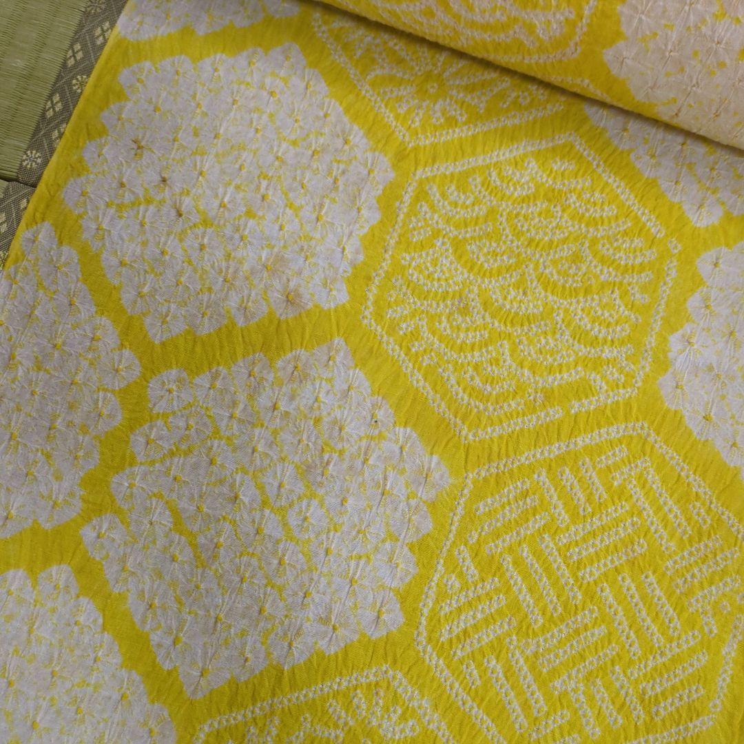 総絞り浴衣反物 2