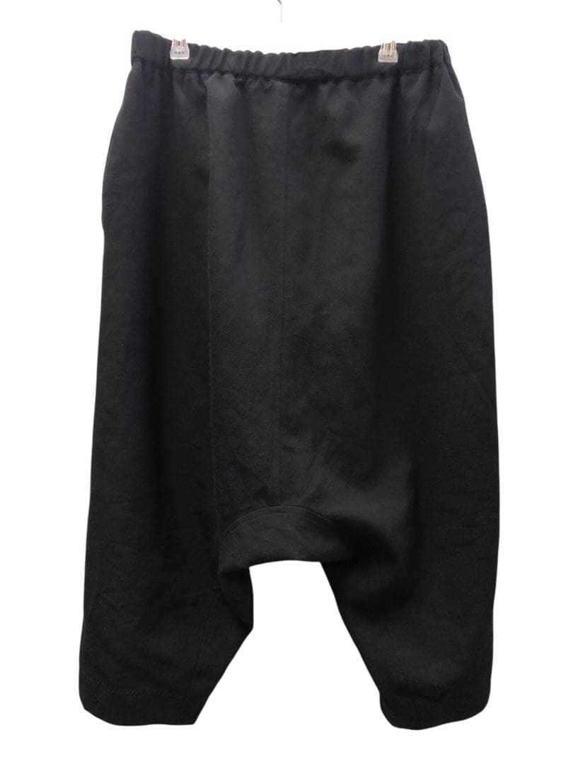 BLACK COMME des GARCONS サルエルパンツ ウールギャバ