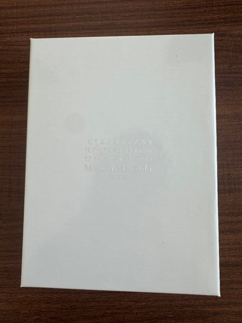 Maison Margiela ブラック三つ折り財布