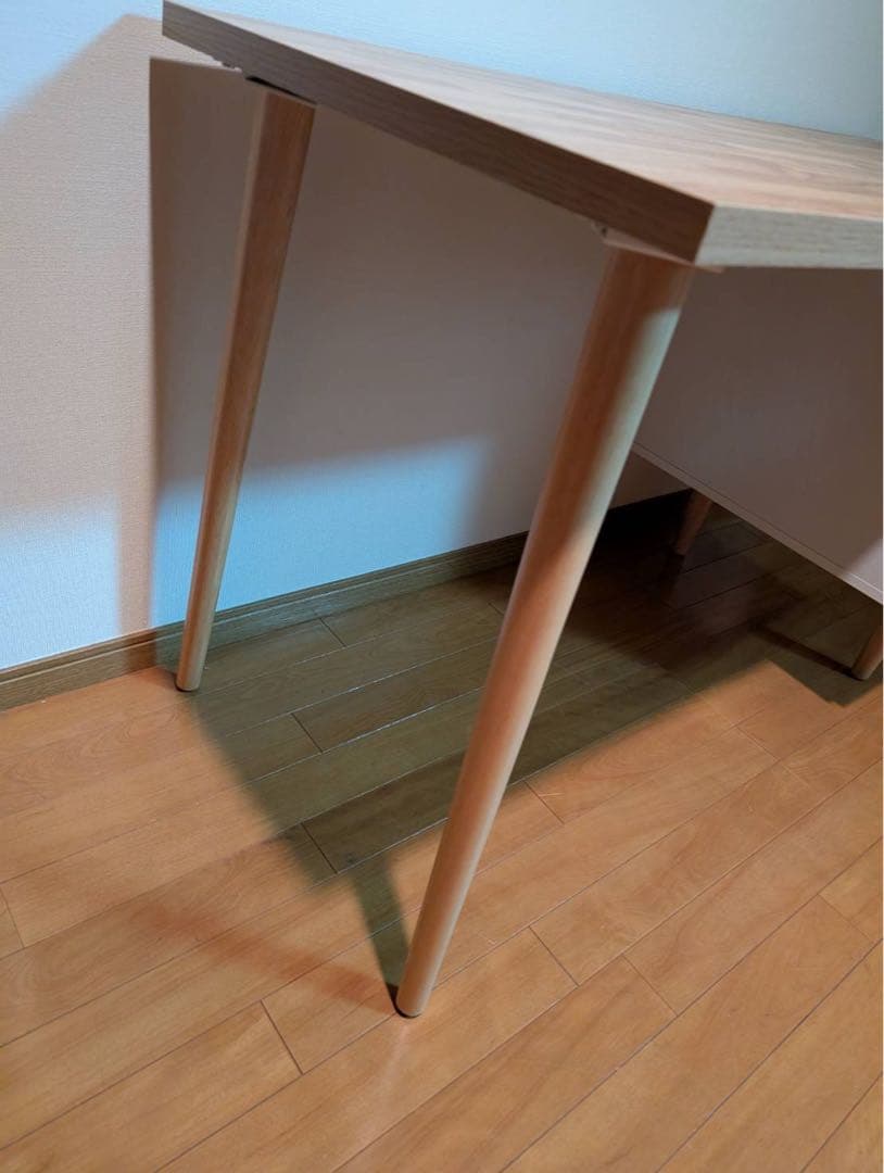 【送料込】パソコンデスク 作業机 テーブル 学習机 家具 木製家具