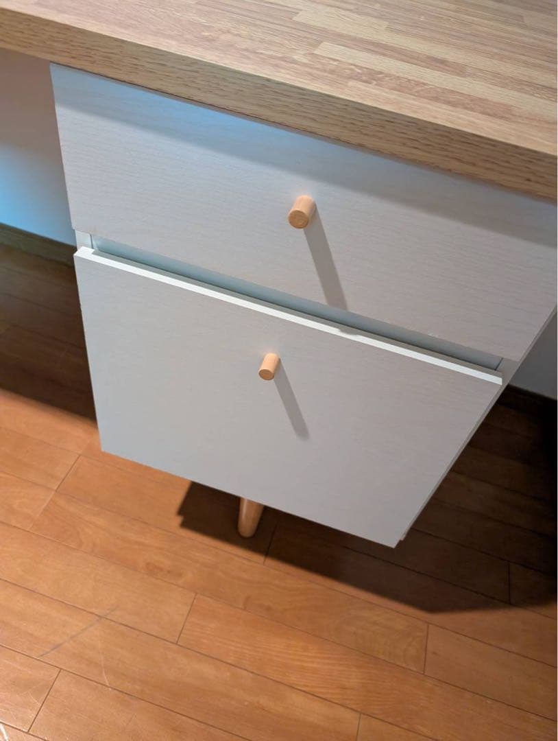 【送料込】パソコンデスク 作業机 テーブル 学習机 家具 木製家具