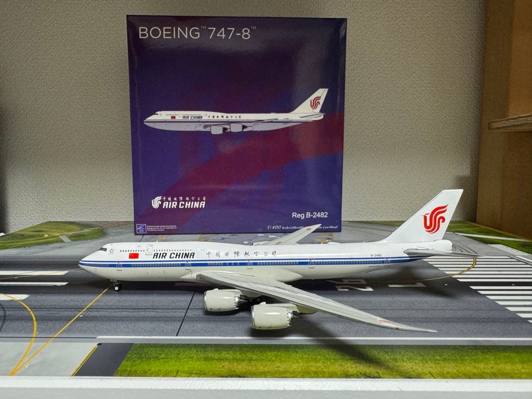Air China 747-8 1/400 ngモデル　中国国際航空