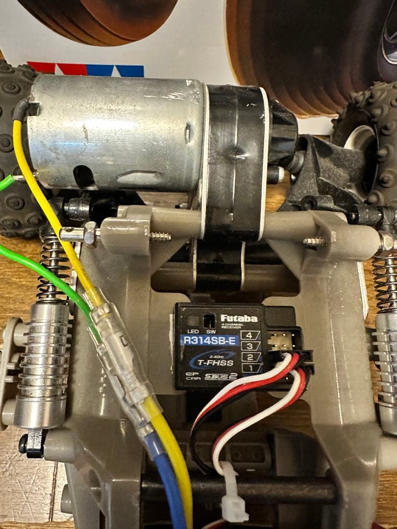 タミヤ　The FROG 電動ラジコン　マイティフロッグ　プロポセット