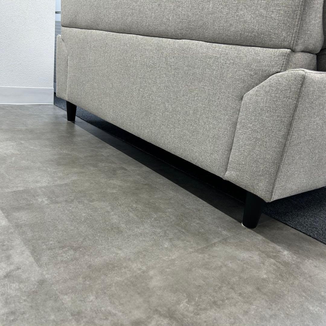 【美品】ニトリ　2人掛け布張りソファ(MK02 KD MO)　送料込み