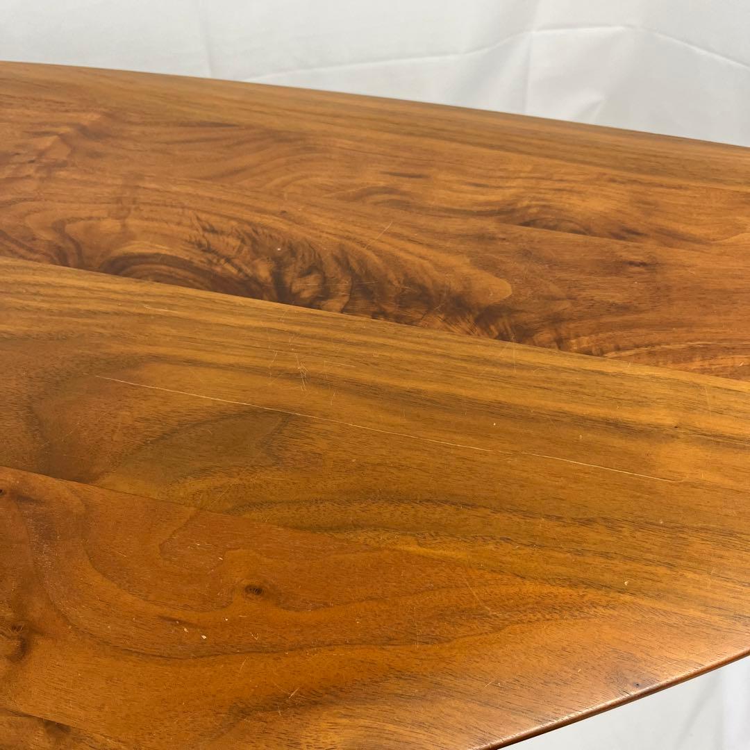 【直接引き取り価格】ナガノインテリア ローテーブル ウォルナット 幅110cm