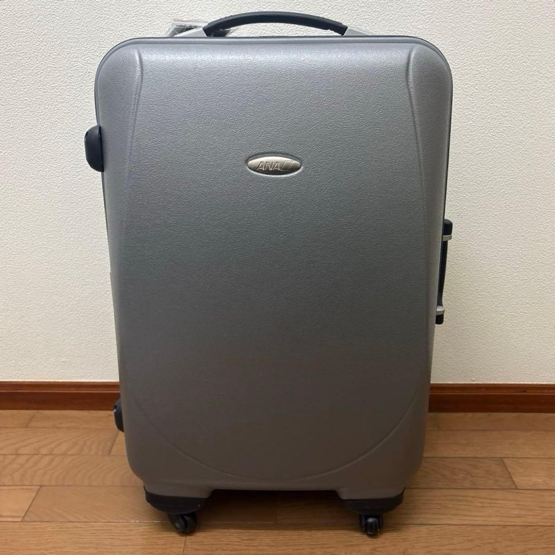 【送料無料】 ANAキャリーケース　キャスターバッグ　旅行　M サイズ　美品