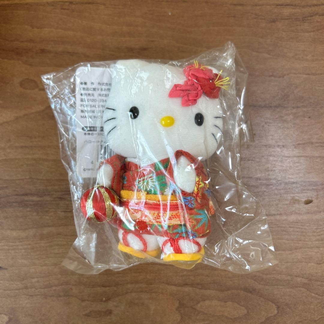 金沢限定　ハローキティ ぬいぐるみキーホルダー