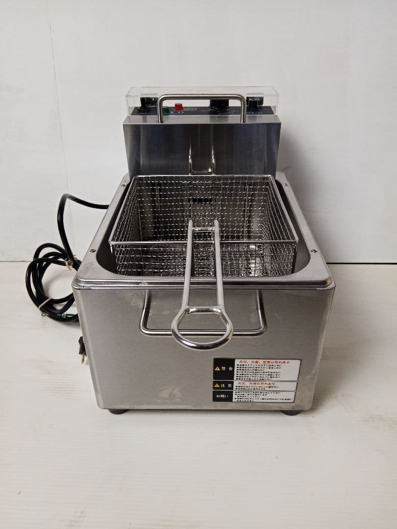2019年製 TBEF-7 100V 1450W 7L 電気 卓上フライヤー