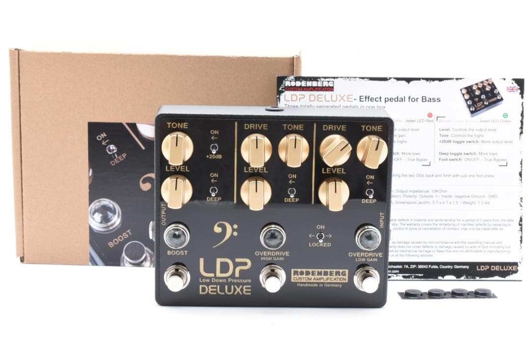 新品 未使用 RODENBERG LDP DELUXE LOW DOWN