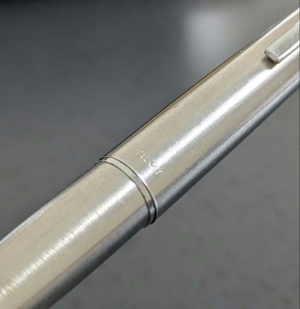 昭和レトロ　パイロット　ペン先一体型　万年筆　H474