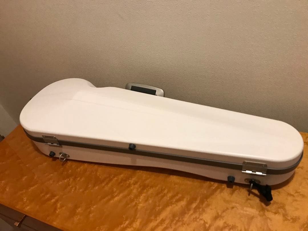 BAM バイオリン　ケース　タグ付き　ホワイト　ICE