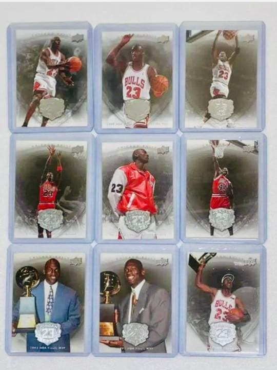 38枚のカードマイケル・ジョーダン・アッパーデッキ・レアコレクション