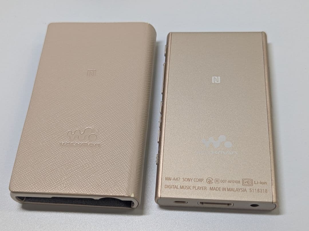 SONY ウォークマン NW-A47 64GB Aシリーズ ゴールド