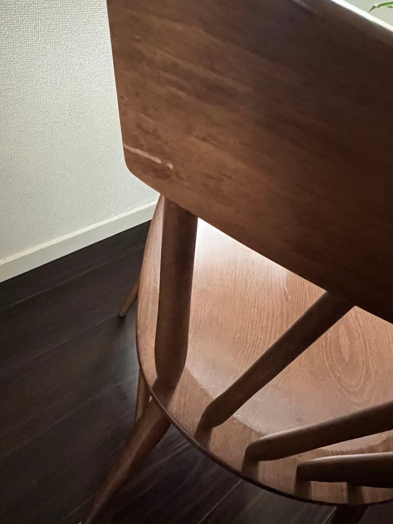 ＊＊本日限定セール＊＊柏木工　アンティーク　ブラウンチェア