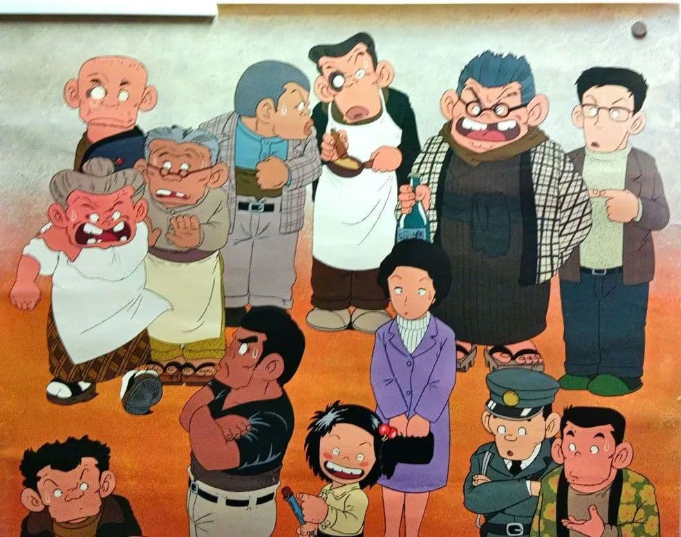 じゃりン子チエ 映画公開当時 B1サイズ ポスター