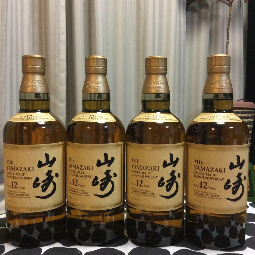 値下げ！山崎12年700ml4本セット❗️