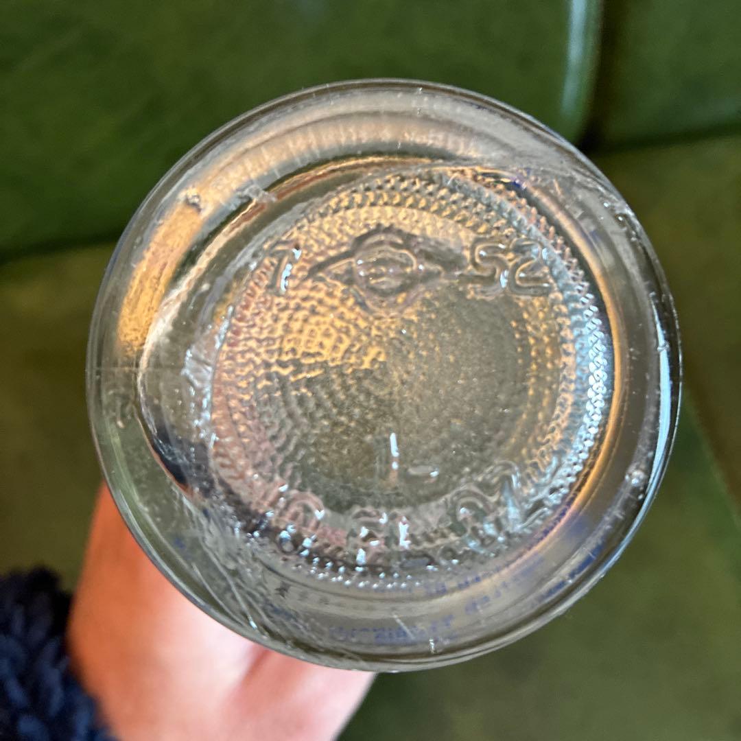 希少 50〜60's ドナルドダック ビバレッジ ガラスソーダボトル ディズニー