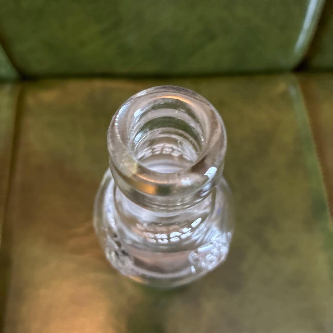 希少 50〜60's ドナルドダック ビバレッジ ガラスソーダボトル ディズニー