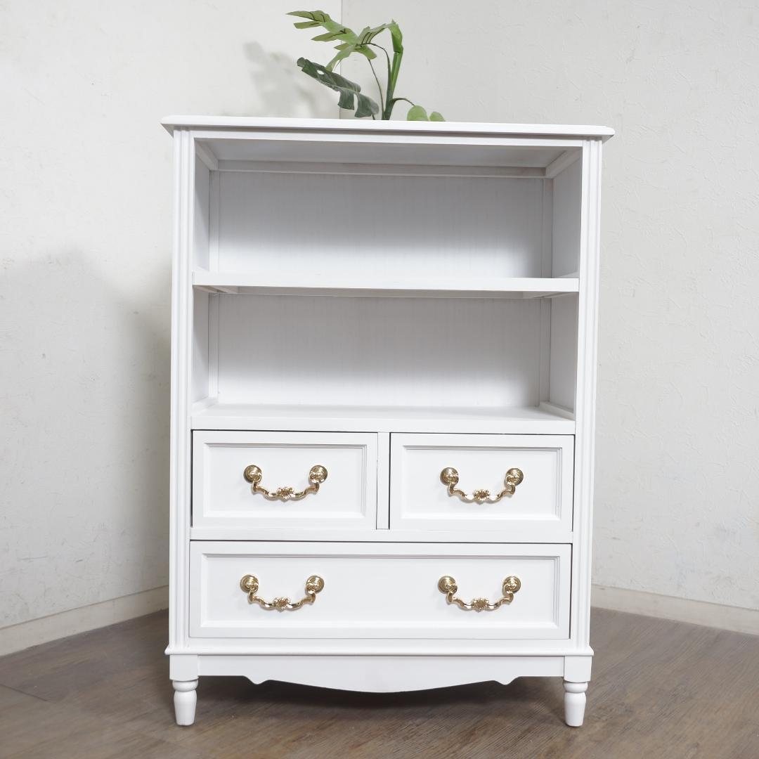 【新品・未使用】　キャビネット　アンティーク金取っ手