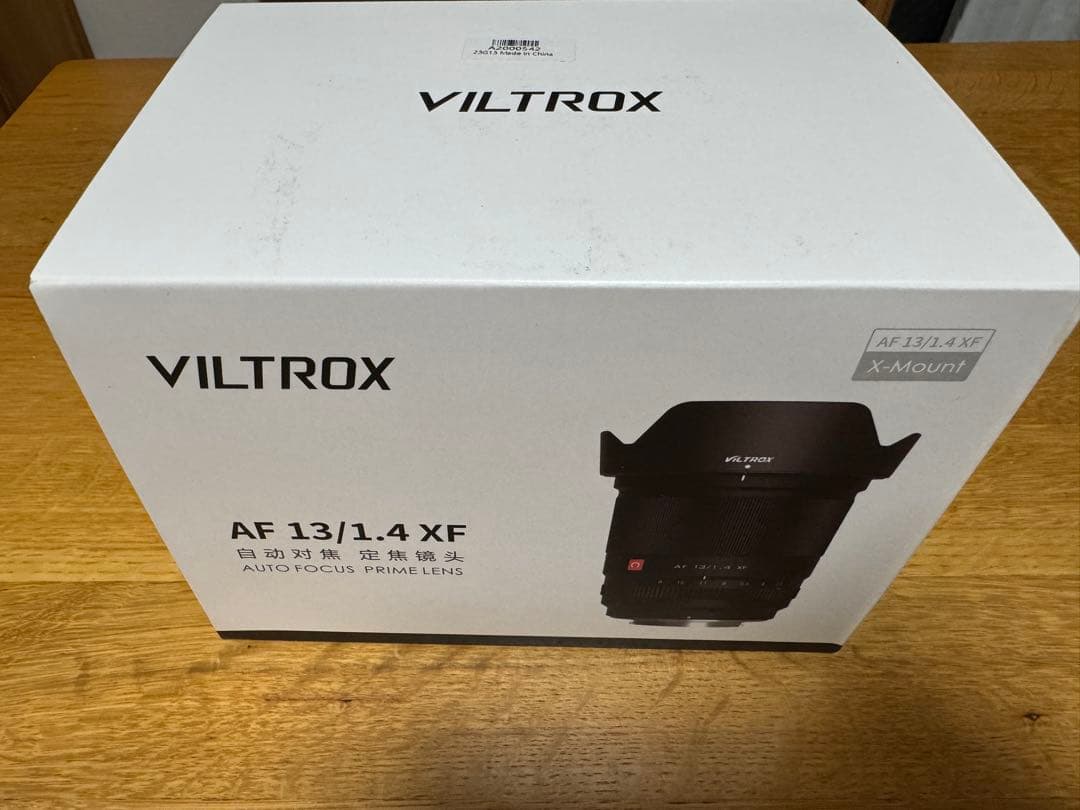 Viltrox 13mm f1.4 STM Xマウント Fujifilm XF