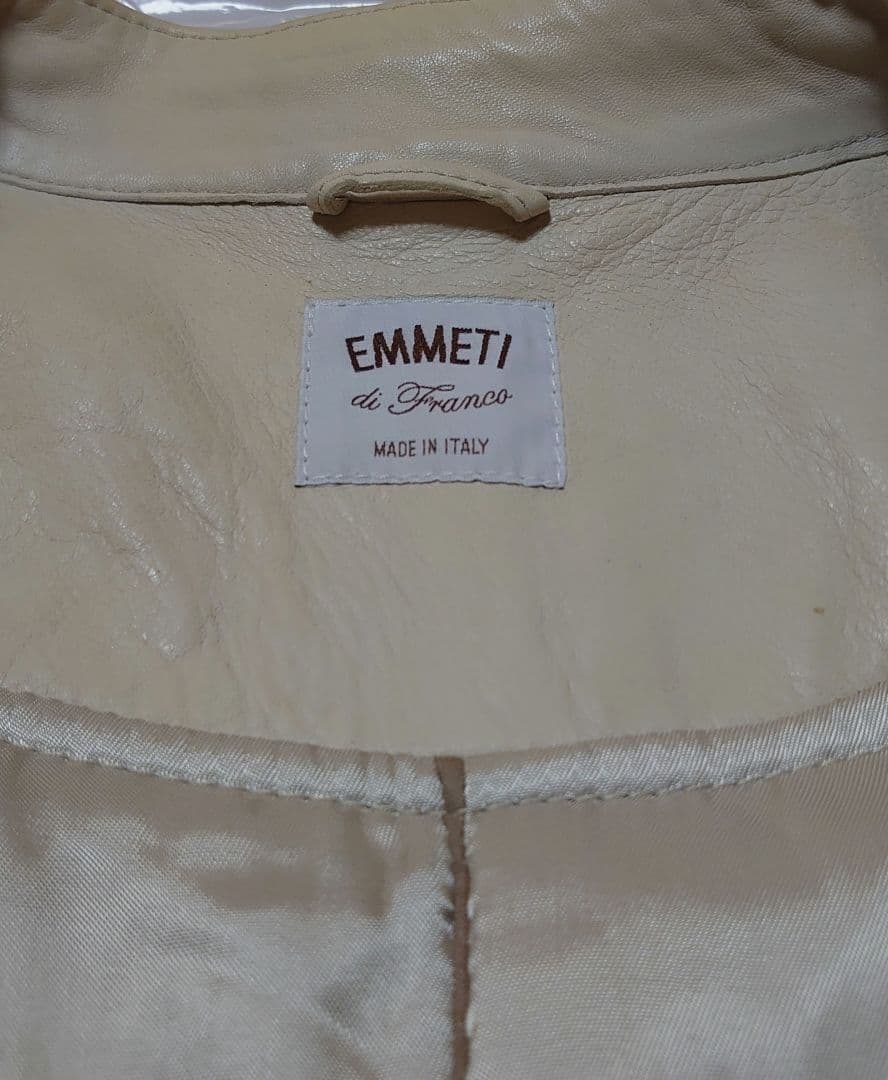 エンメティ ANDREA 50 アイボリー レザー EMMETI アンドレア