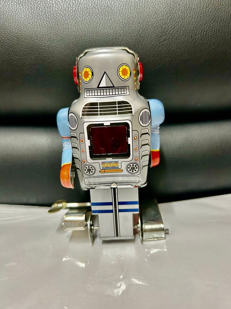 昭和レトロ　ブリキのロボット