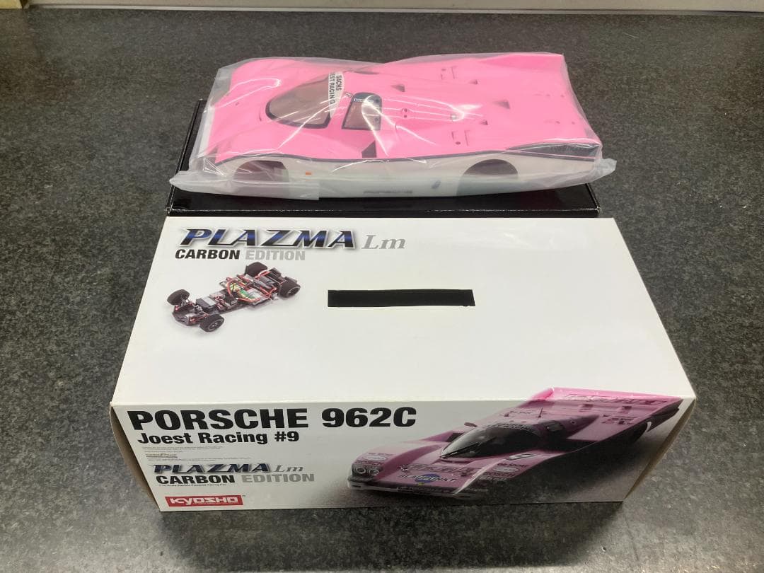 京商プラズマ Lm カーボンエディション ポルシェ 962C +スペアボディ3点