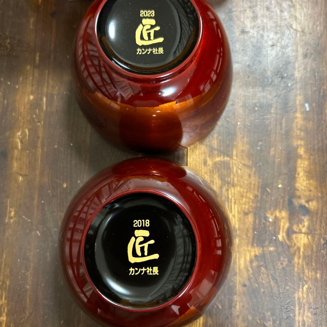 L*t様 定価52000円　うるしの木　輪島塗　金箔椀　お椀　2個セット　匠　伝