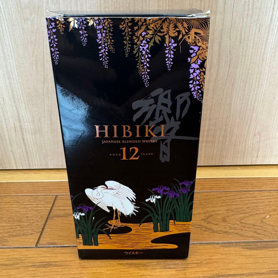 未開栓響12年意匠白鷺700ml キャップシール剥がれ響17年ゴールドラベル