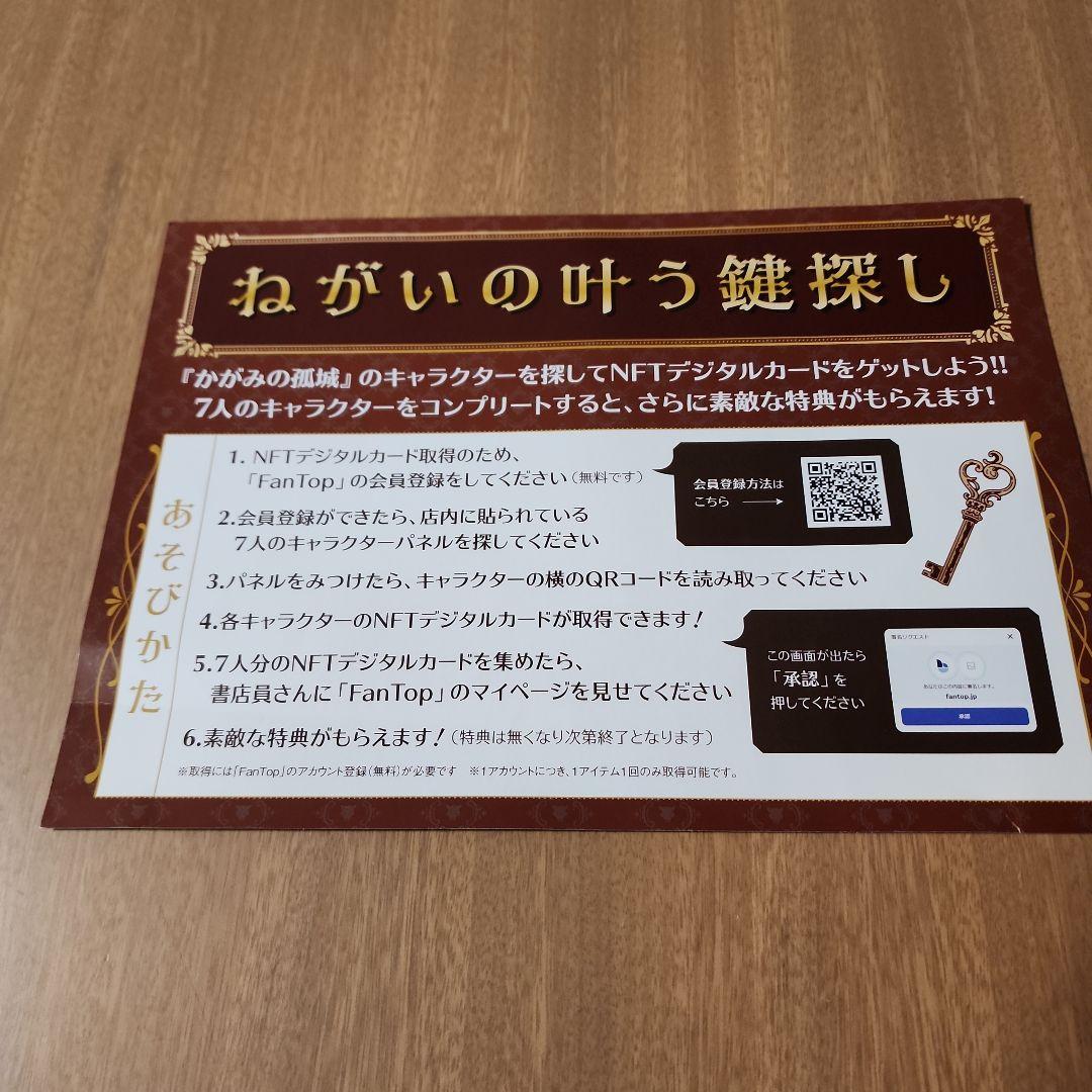 かがみの孤城　ポスター・POP