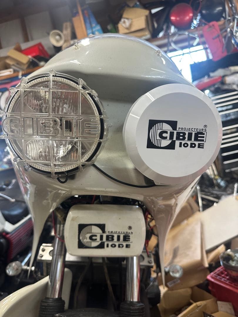 新品　希少　廃盤品　当時物シビエフォグ用ストーンガード/CIBIEライトカバー