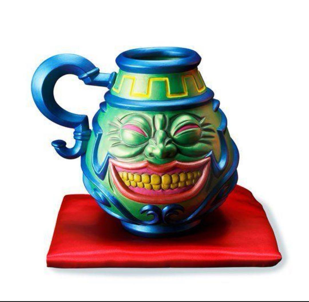 新品未開封 強欲な壺 陶器 遊戯王 デュエルモンスターズ プレミアムバンダイ