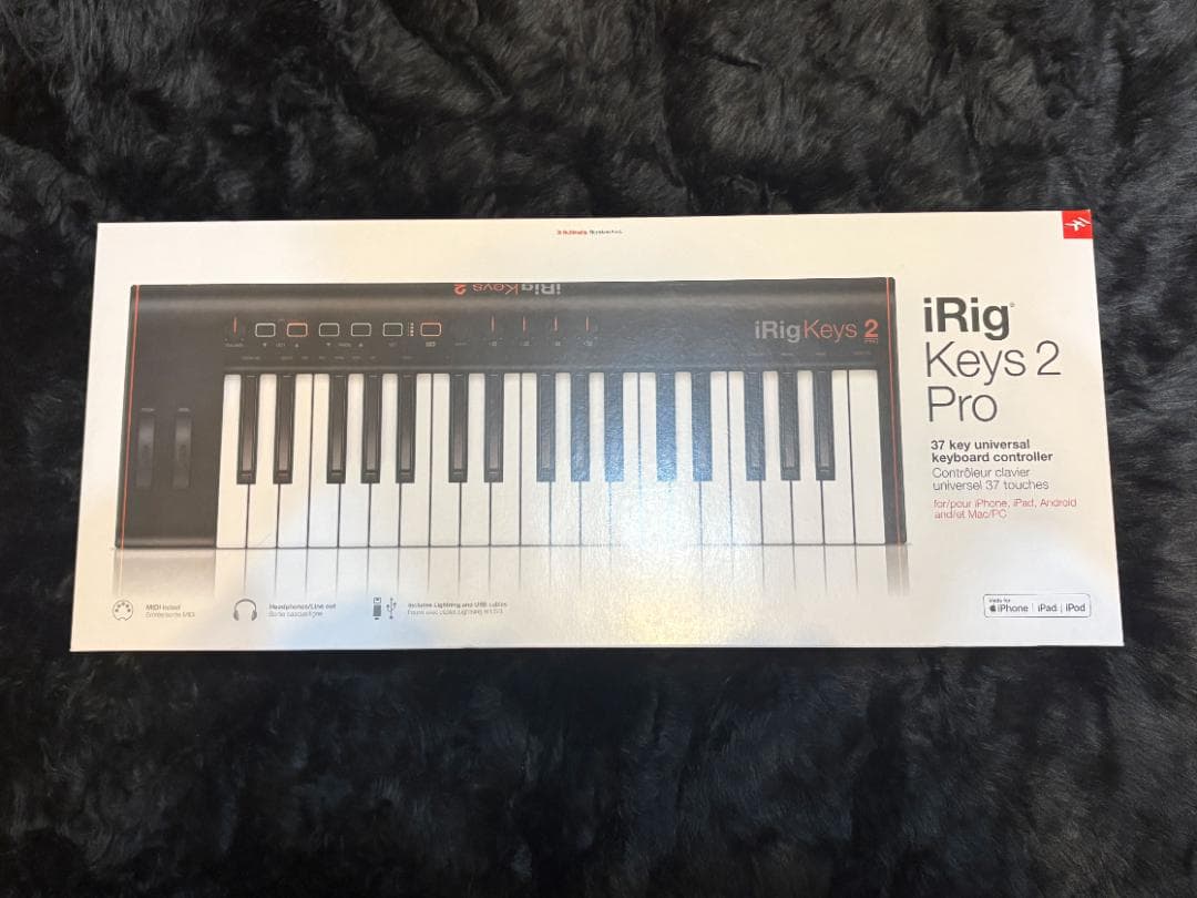【未使用】iRig Keys 2 Pro フルサイズ37鍵 MIDIキーボード