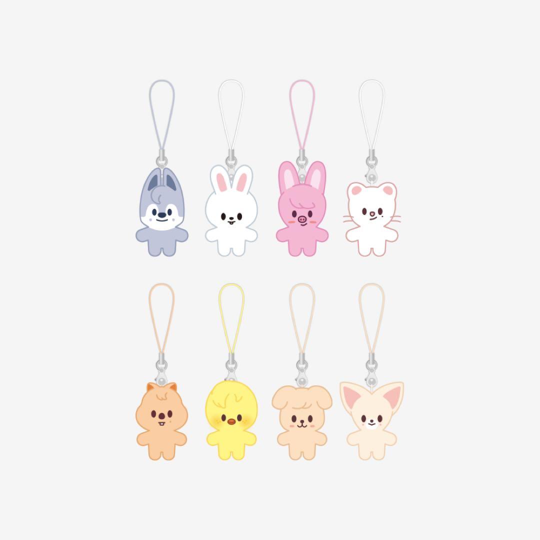 straykids 5‘CLOCK skzooマイクロ キーリング フルコンプ