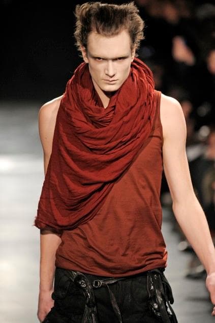 JULIUS ユリウス レイヤードタンクトップ カットソー 2 COTTON