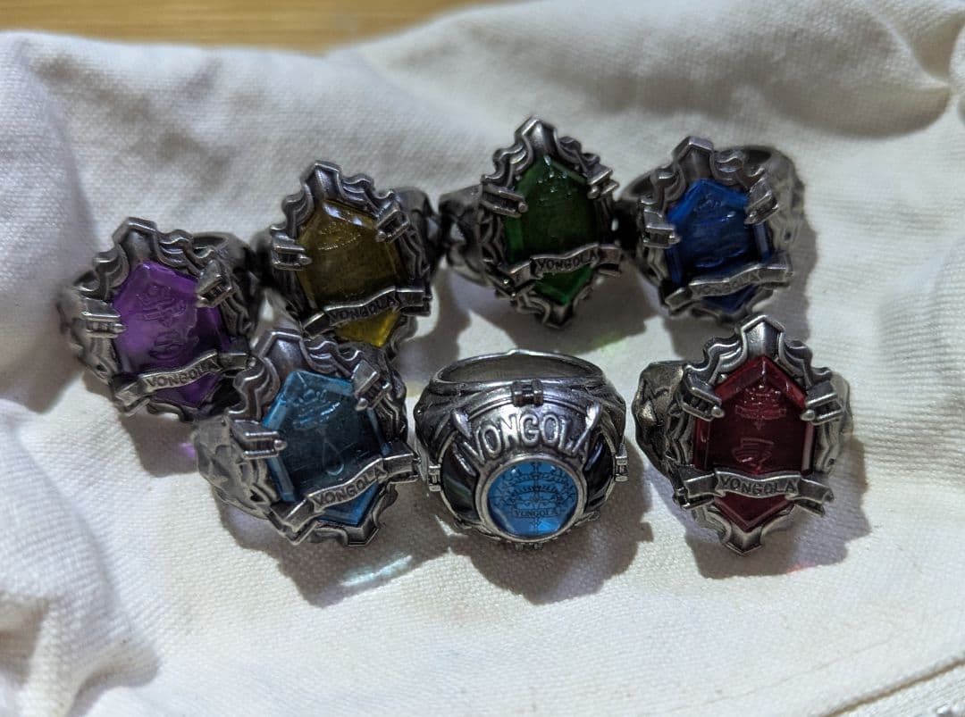 家庭教師ヒットマンREBORN!　ニューボンゴレリング　コンプリート