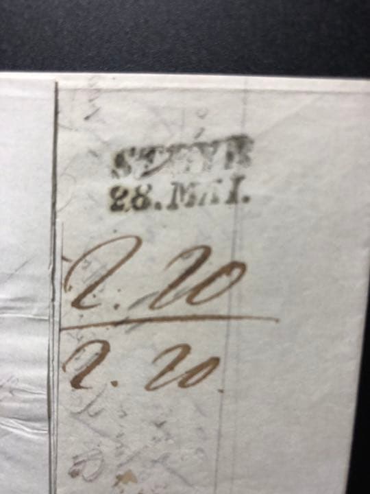 アンティーク スタンプレスカバー