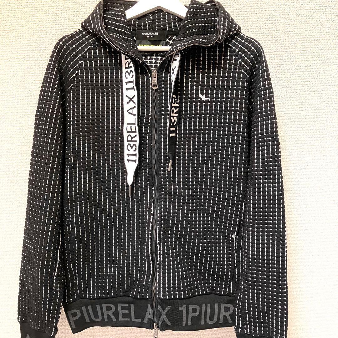 【1PIU1UGUALE3 】リラックス ストライプ 上下セットアップ XL