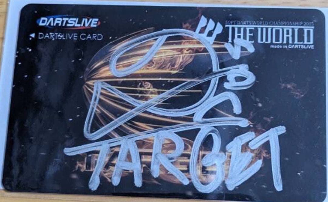 DARTSLIVE CARD THE WORLD ターゲット