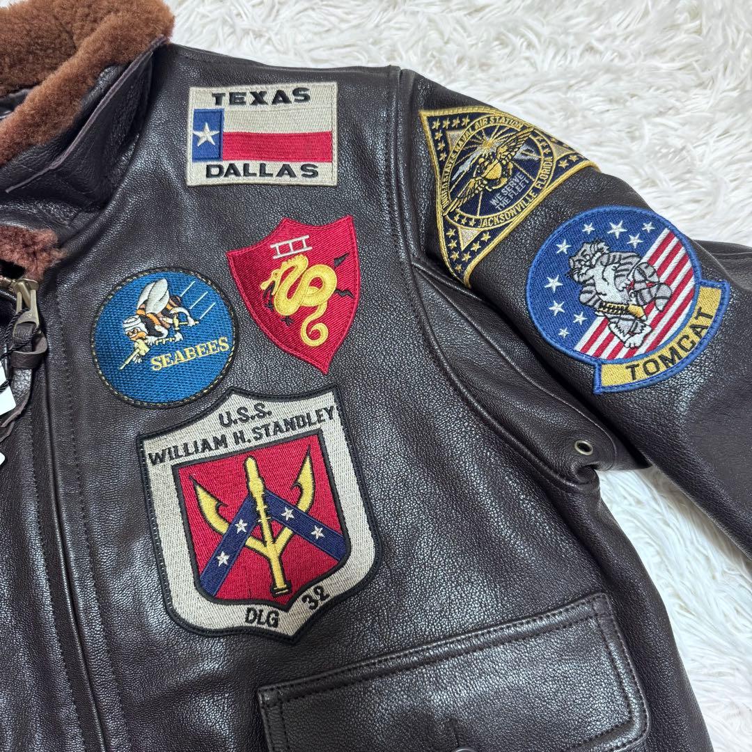 レア 新品 未使用 トップガン G-1 日本国旗モデル AVIREX ジャケット