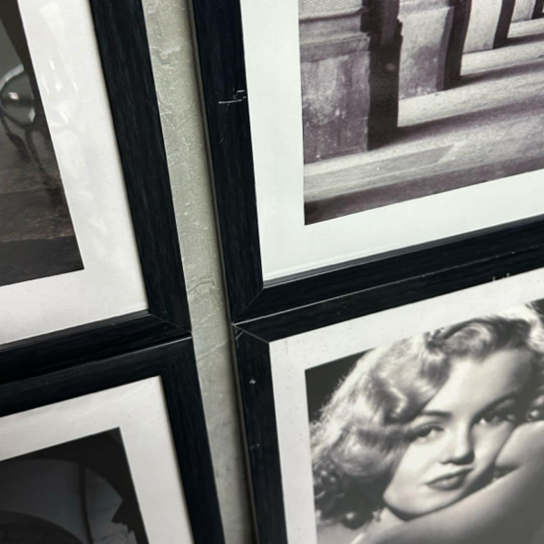 A3 ポスター アート 絵 額縁 フレーム付 一点物 店舗 展示品 6枚セット