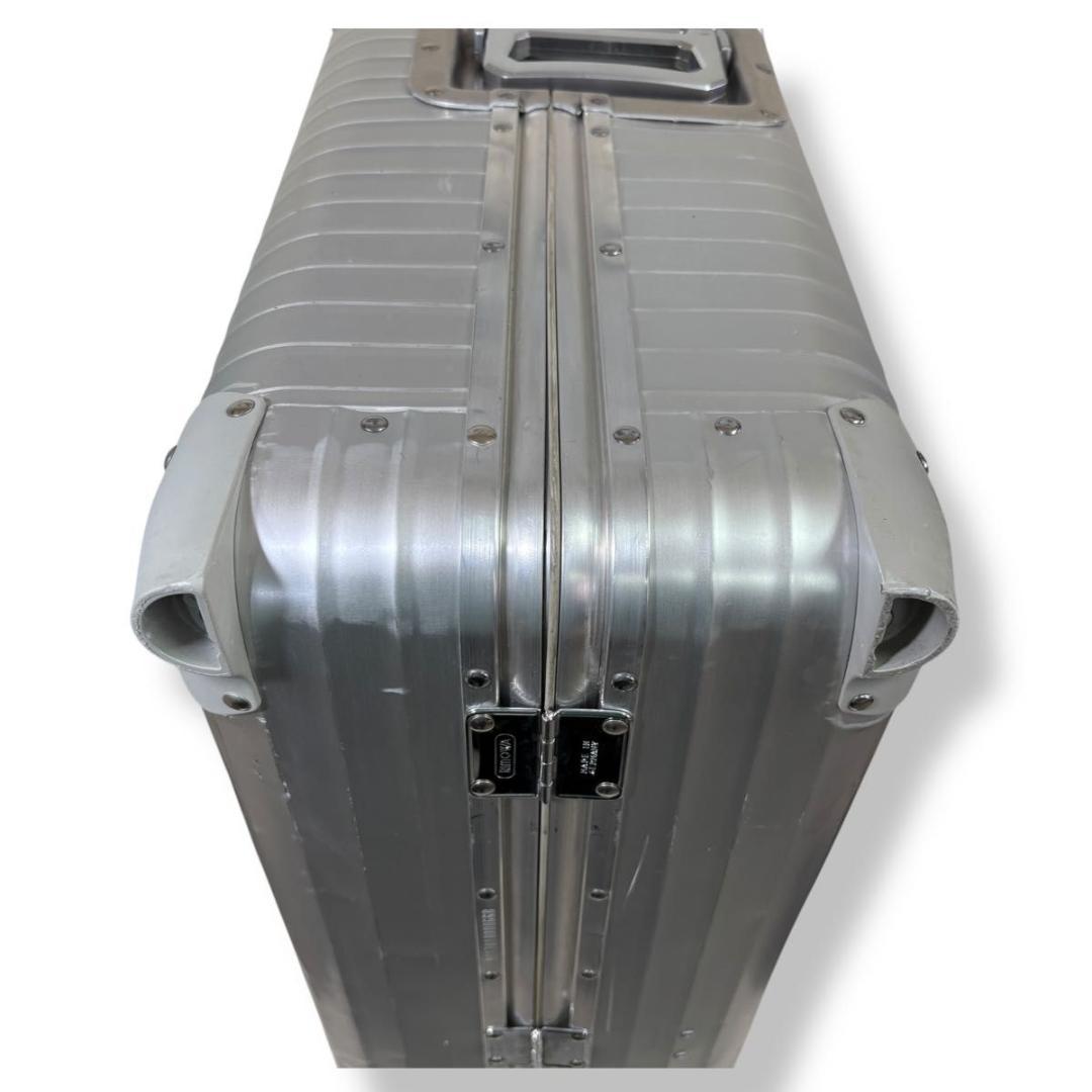 極美品 リモワ トパーズ サイドハンドル プルタブ 82L 4輪 スーツケース