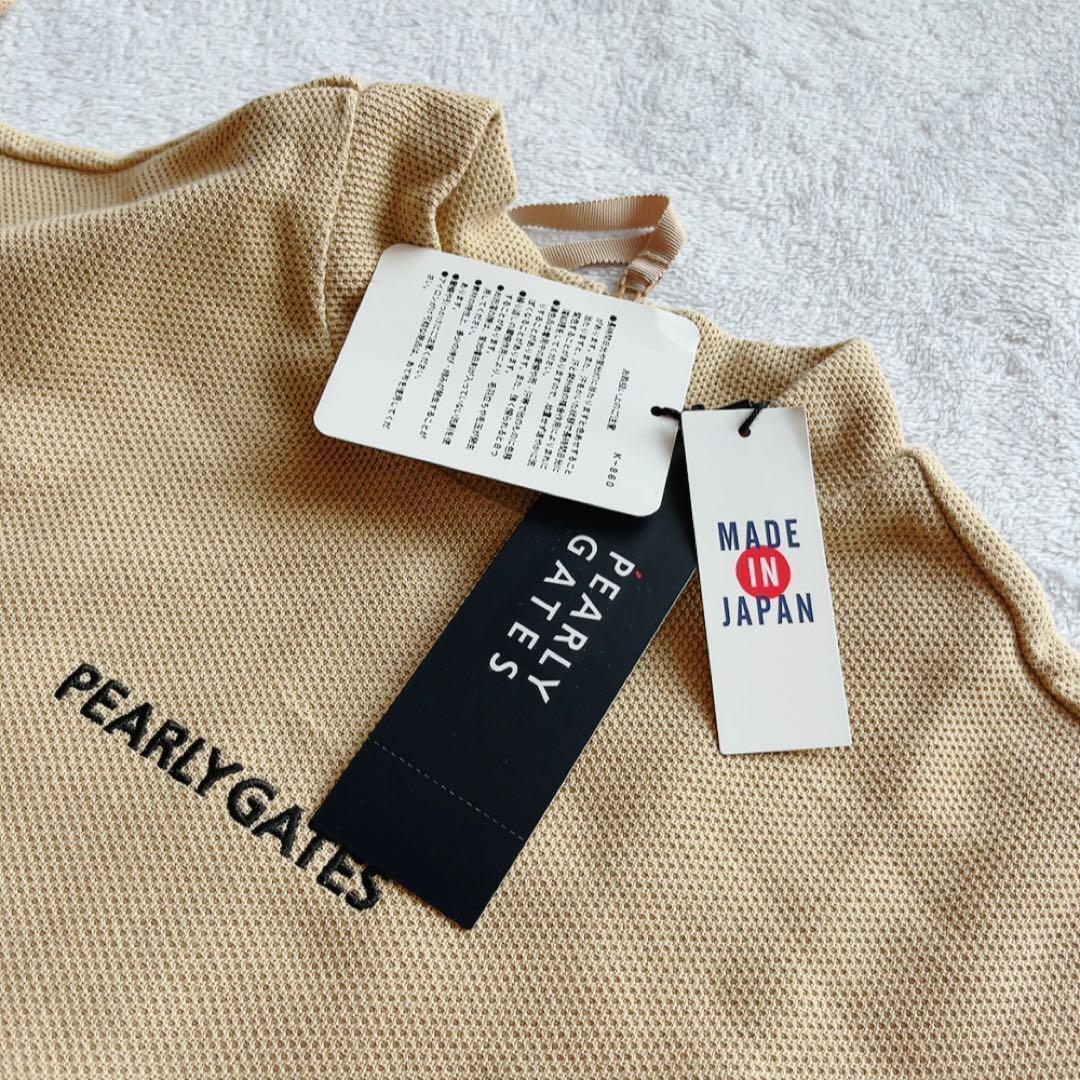 新品　近年　パーリーゲイツ　ワンピース　モックネック　レオパード　豹　ヒョウ