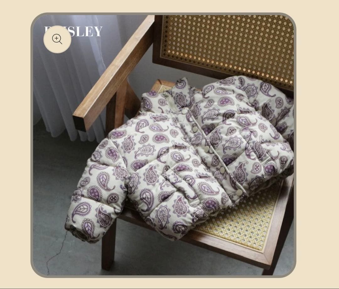 アウター semon apartment COTTON PADDED JACKET