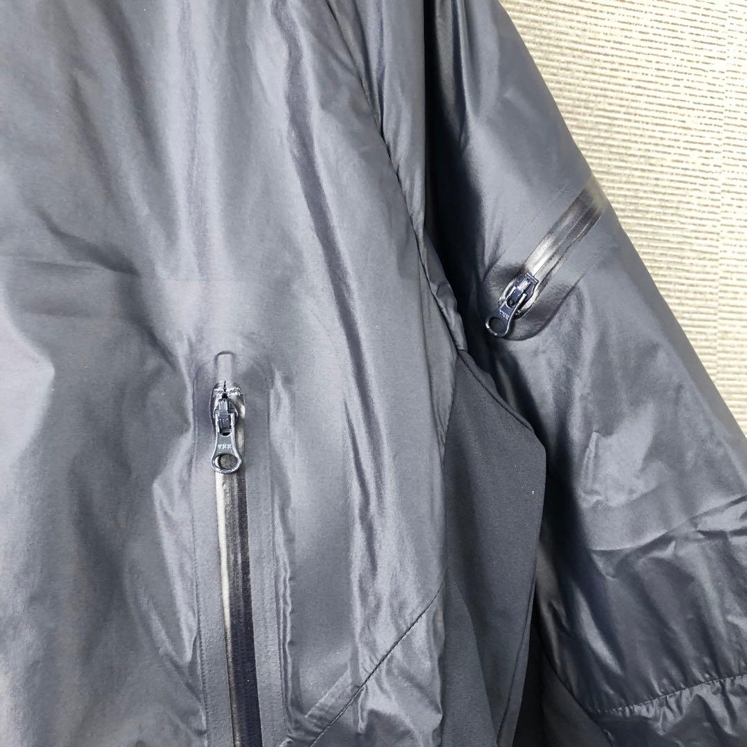 PEARLY GATES ロゴ ロング フーディコート 1 ネイビー