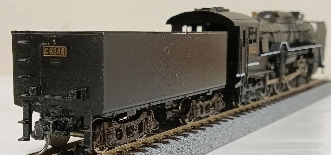 HOゲージ、カツミ、C62蒸気機関車、メンテナンス済